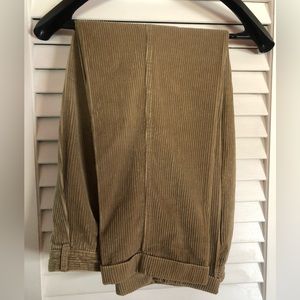 Beige Tommy Hilfiger Corduroy Pants Size 36x30 long mens pants , unisex , slacks